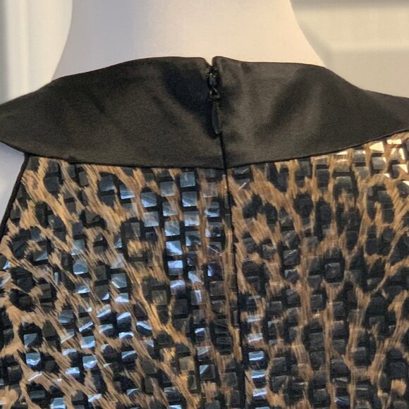 NWOT Cache Dress, Sexy Animal Print, Size 6 - Picture 3 of 8